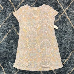 New SOMA women sleepshirt Paisley powderblue size Medium